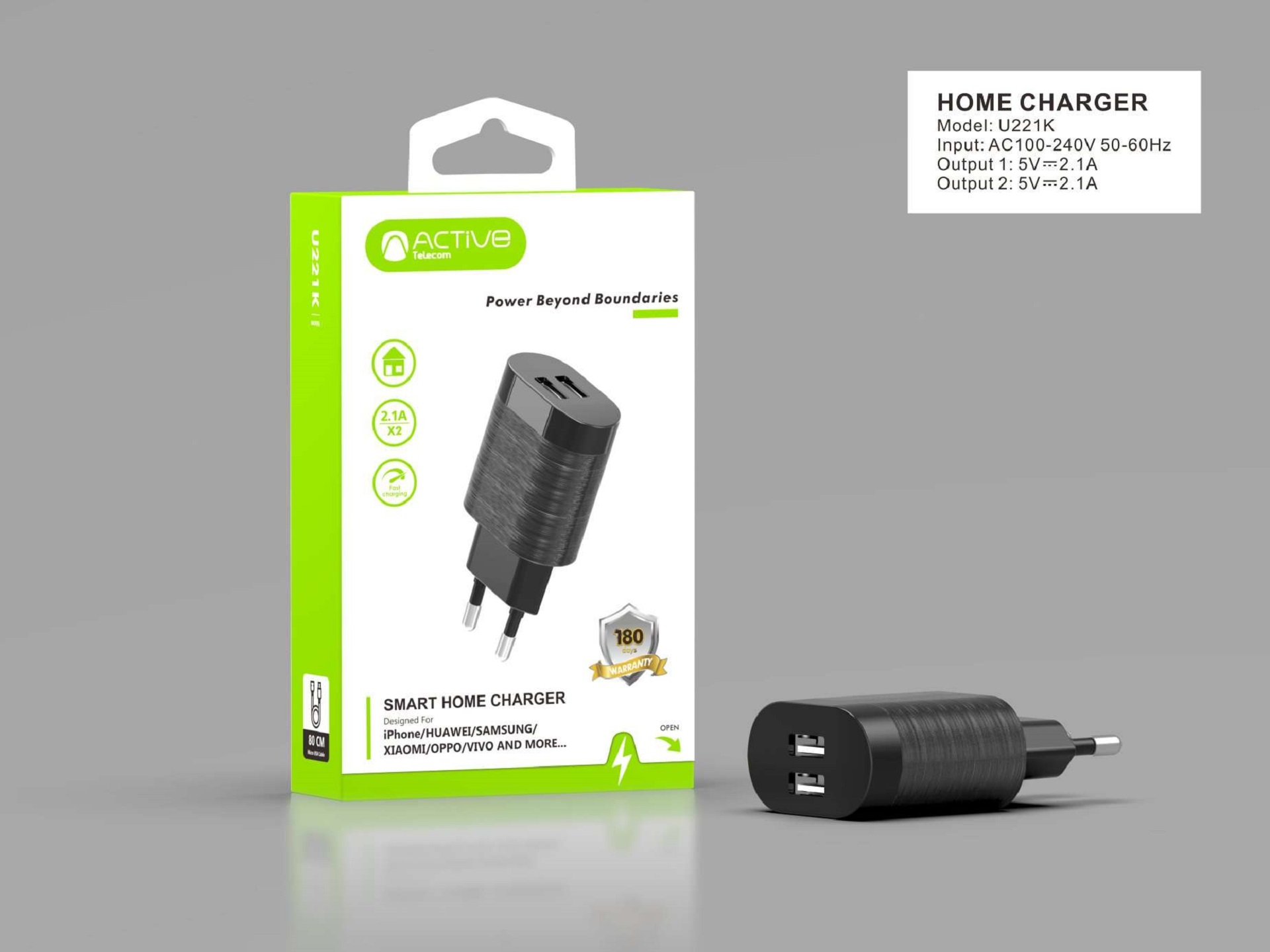 ACTIVE HOME CHARGER
