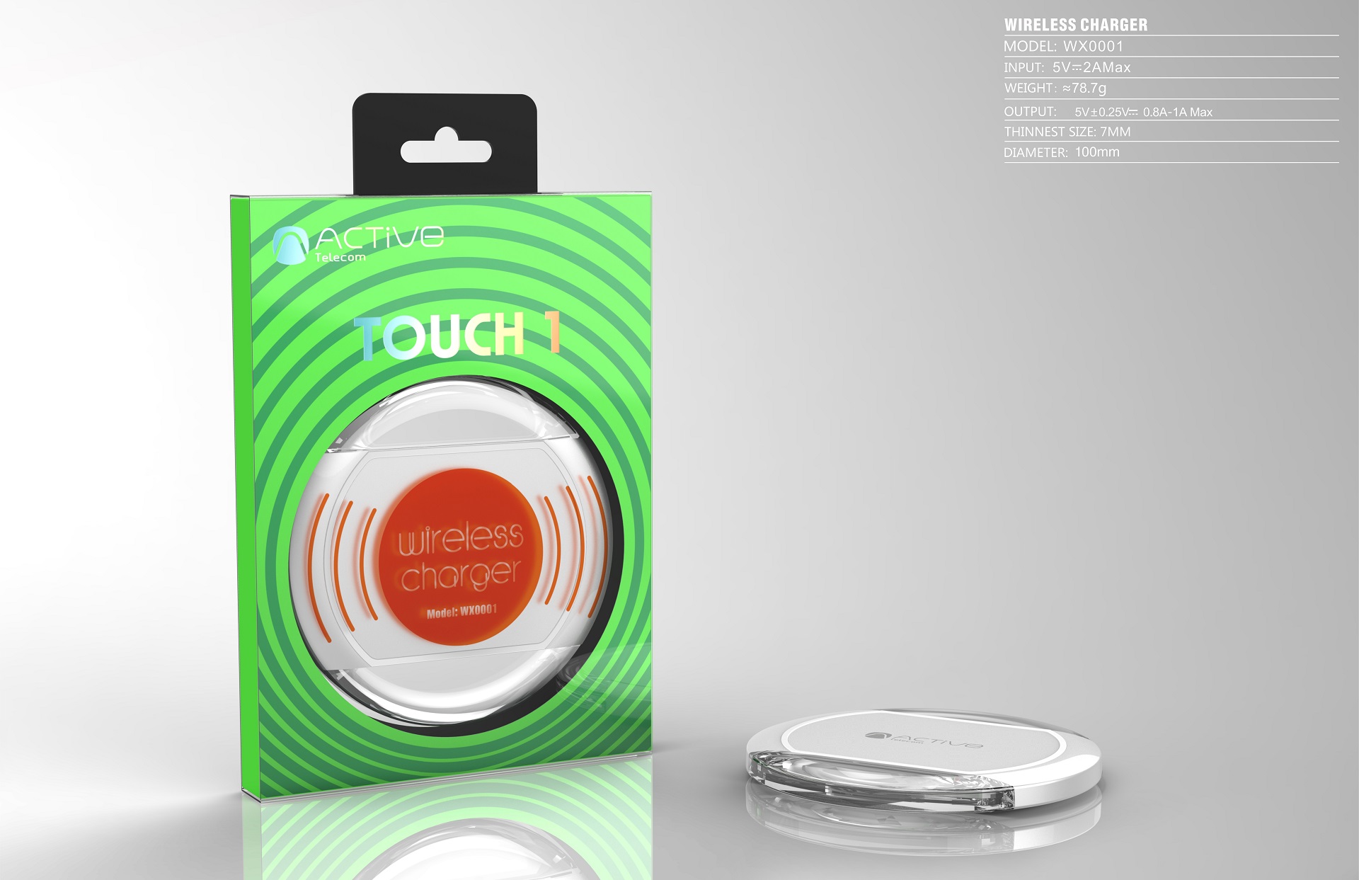 ACTIVE WIRELESS CHARGER